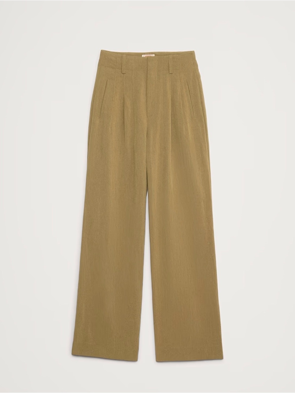 Banana Republic Brown Wide-Leg Trousers